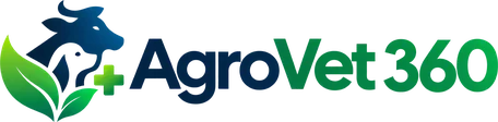 Logotipo original de AgroVet 360. Imagen de marca del proyecto en desarrollo.